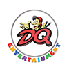 The logo of DQ entertainment