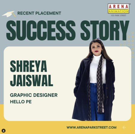 Recent Student Placement - Shreya- Design