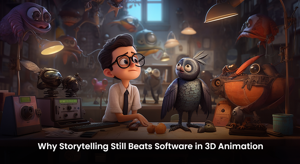 Why Storytelling Still Beats Software in 3D Animation