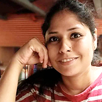 Pictured here is Patralika Biswas-Mentor of Arena Animation